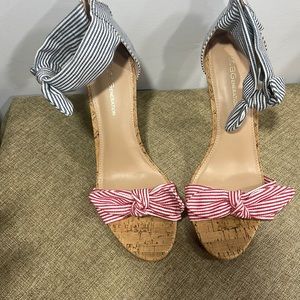 BCBG Generation nautical  sandals.